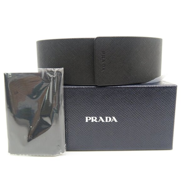 Prada VPR 18T 1AB-1O1 53mm Black Rectangle New Women's Eyeglasses Frames. - Picture 8 of 8